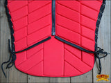 HILASON Equestrian Horse Vest Safety Protective Vest Adult Eventing Red