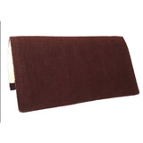 HILASON Western Horse Saddle Blanket Pad Acrylic Wool Rodeo Brown