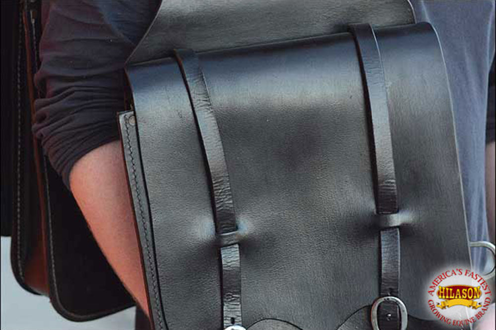 Bh109Shl-A Hilason Western Leather Saddle Shoulder Bag