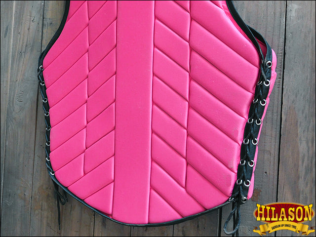 HILASON Equestrian Horse Vest Safety Protective Adult Eventing Pink | Toddler Saftey Vest | Zipper Vest | Horse Riding Vest