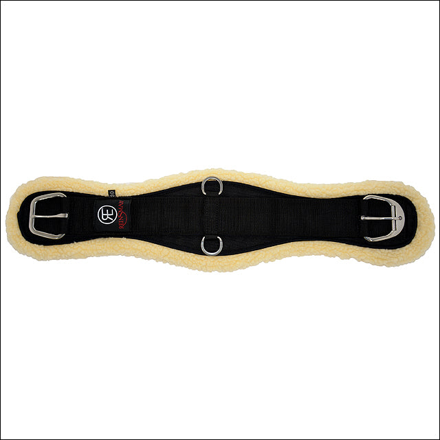 34" Reinsman H. Fleece Roper C" Girth W/ Roller Buckles Easy Liners by Hilason – Cowboy and equestrian accessories