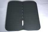 30X30.5 Hilason 1 Inch Thick Pu Foam Horse Saddle Pad Black