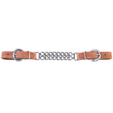 Weaver Harness Leather 4-1/2" Durable Double Flat Link Chain Curb Strap