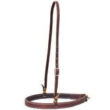 Weaver Working Cowboy Harness Leather Noseband W/ 1/2" Crown Chestnut