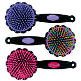 Professionals Choice Super Grip Flower Power Grooming Brush 1 Piece