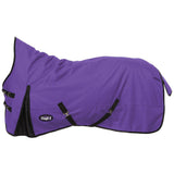 78" Tough-1 1200D Waterproof Poly High Neck Turnout Horse Blanket Purple