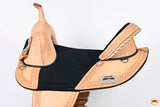 HILASON Western Horse Treeless Trail Saddle Genuine American Leather | for Horses
