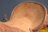 Hilason Classic Series Hand-Made Rodeo Bronc American Leather Saddle