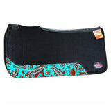 HILASON 31 In X 30 In Western Horse 100% Wool Felt Saddle Pad