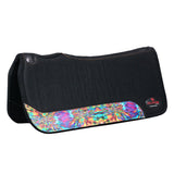 HILASON 31 In X 30 In Western Horse 100% Wool Felt Saddle Pad