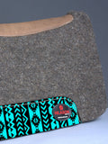 Made In Usa Hilason Western Painted Wool Felt Horse Saddle Pad