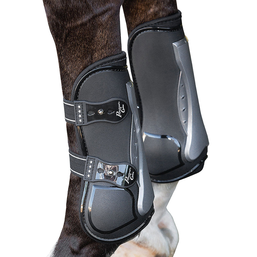 Professionals Choice Boots Tendon Air Shock Tpu One Size Black Asftb – by Hilason – Cowboy and equestrian accessories