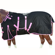 HILASON 1200D Winter Waterproof Poly Horse Blanket Belly Wrap | Turnout Blankets for Horses