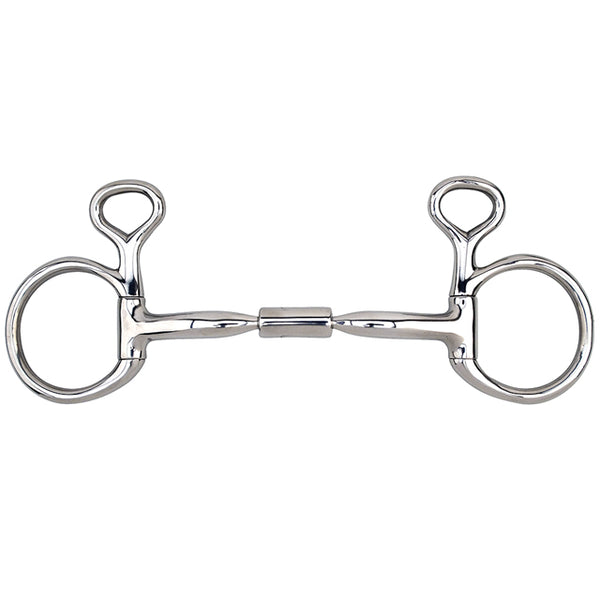 5" Toklat Myler Medium Baucher Cheek Stainless Steel Comfort Snaffle by Hilason – Cowboy and equestrian accessories