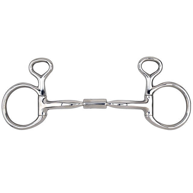 5" Toklat Myler Medium Baucher Cheek Stainless Steel Comfort Snaffle by Hilason – Cowboy and equestrian accessories