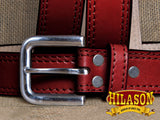 HILASON W. Genuine Leather Belt for Men Women Cowboy Cowgirl Handmade