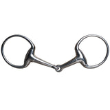 5" Hilason Western Eggbutt Solid Horse Mouth Snaffle Bit