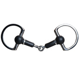 5" Hilason Western Racing Dee Ring Lightweight Horse Mouth Bit