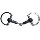 5" Hilason Western Racing Dee Ring Lightweight Horse Mouth Bit