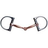 5" Hilason Western Mini Dee Copper Horse Mouth Snaffle Bit 3" Ring