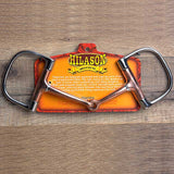 HILASON Western Stainless Steel Dee Ring Copper Mouth Horse Bit 5 in | Bit | Stainless Steel | Horse Bits | Western Bit | Horse Snaffle Bits | Horse Training and Racing Bit | Snaffle Bits for Horses