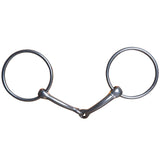 5" Hilason Western Ring Snaffle Oil Horse Mouth Bit W/ 3"