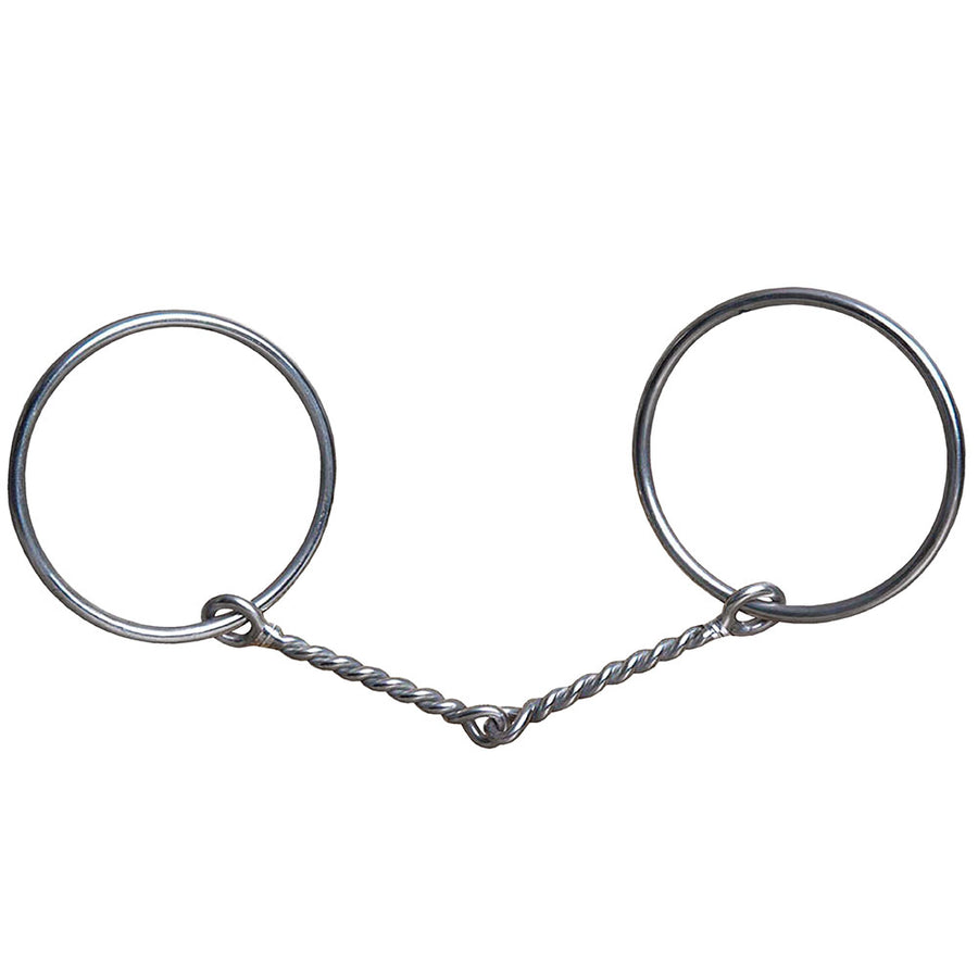 5" Hilason W. Thin Mouth H. Copper Ring Snaffle Bit by Hilason – Cowboy and equestrian accessories