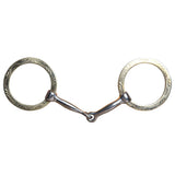 5" Hilason Western Stainless Steel Horse Mouth Ring Snaffle Show Bit