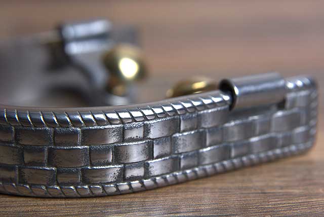 Hilason Western Mens Roper Horse Riding Spurs Pair W/ 3' Width