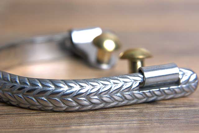 Hilason Western Ladies Stainless Steel Rope Design Horse Riding Spurs