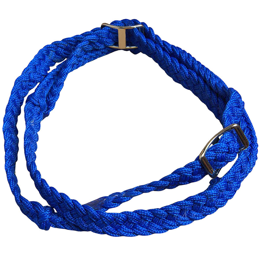 1 Inch X 6 Ft. Hilason W. Tk. H. Braided Poly Barrel Reins by Hilason – Cowboy and equestrian accessories