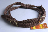 1 Inch X 6 Ft. Hilason Western Tack Horse Braided Poly Barrel Reins