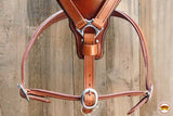 HILASON Genuine Leather Dog Harness Padded Heavy Duty & Comfortable Fit