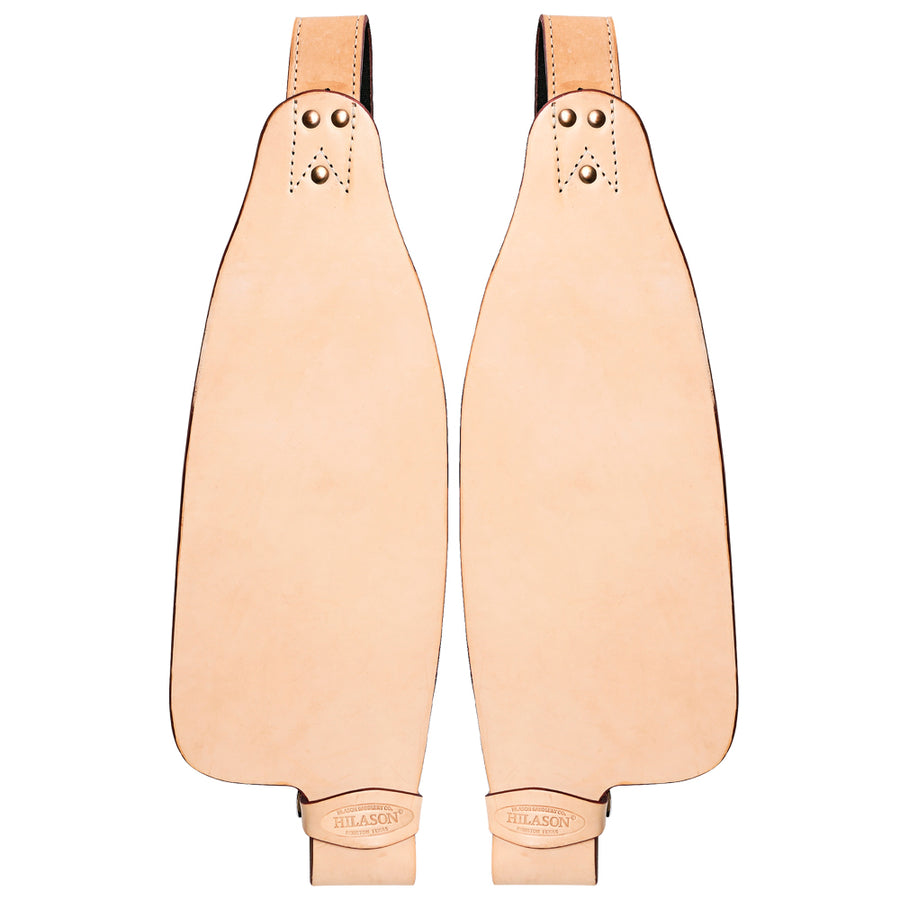 Hilason Leather Saddle Replacement Fender Pair With Hobble Straps Adult - Uhorse
