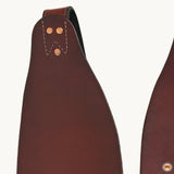 Hilason Leather Saddle Replacement Fender Pair With Hobble Straps Adult