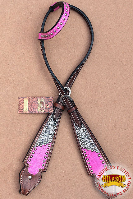 HILASON Western Horse One Ear Headstall Tack Bridle American Leather | for Horses Headstalls