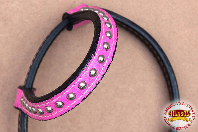 HILASON Western Horse One Ear Headstall Tack Bridle American Leather | for Horses Headstalls