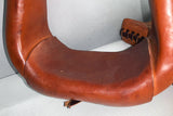 Circle Y Leather Laced Saddle Stirrups Pair Chestnut