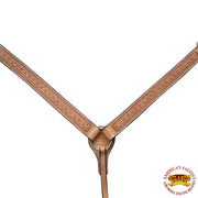 HILASON Western Horse Breast Collar American Leather Hand Tool | for Horses