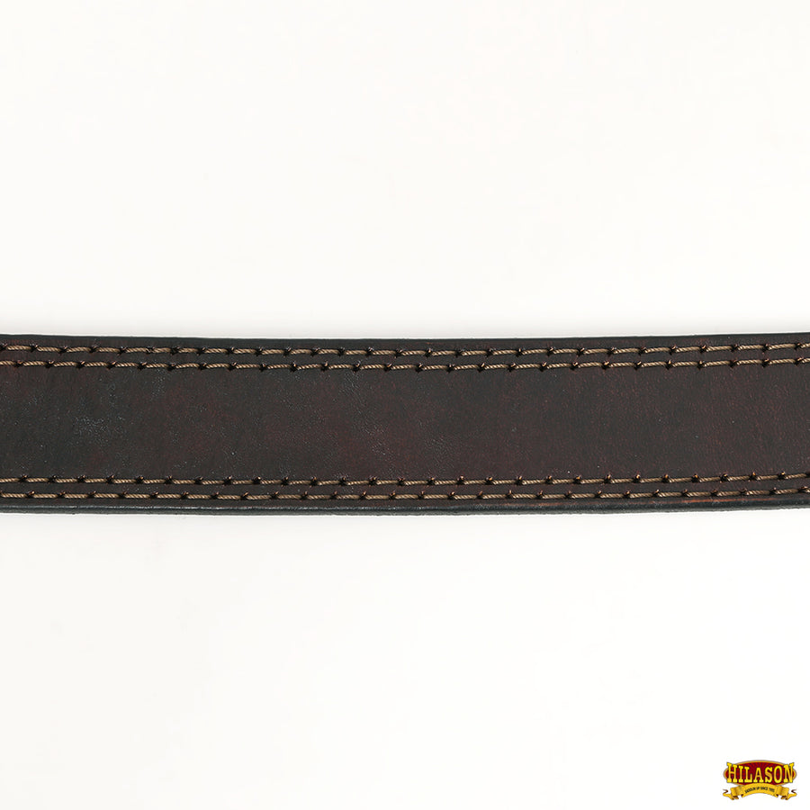HILASON Western Genuine Leather Belt for Men Women Cowboy Cowgirl Handmade Unisex Full Grain Heavy Duty Jeans