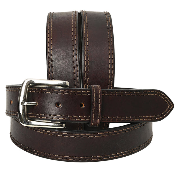 HILASON Western Genuine Leather Belt for Men Women Cowboy Cowgirl Handmade Unisex Full Grain Heavy Duty Belt for - Uhorse
