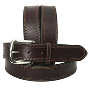HILASON Western Genuine Leather Belt for Men Women Cowboy Cowgirl Handmade Unisex Full Grain Heavy Duty Jeans