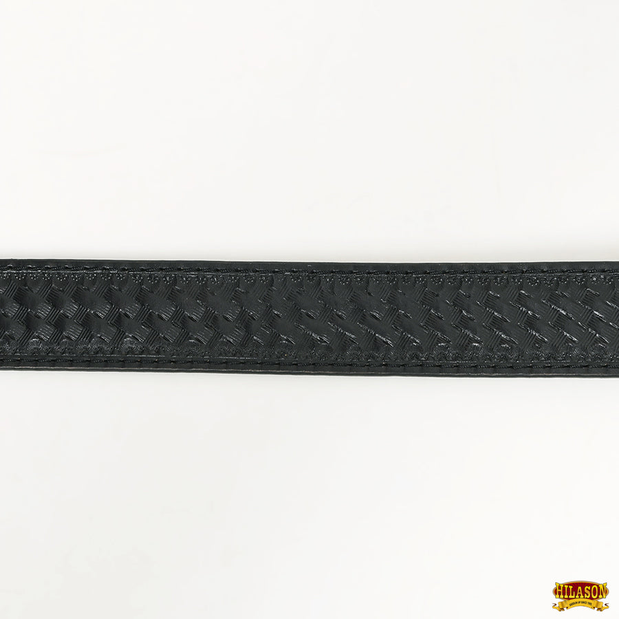 HILASON Western Genuine Leather Belt for Men Women Cowboy Cowgirl Handmade Basketweave Unisex Heavy Duty