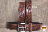 Leather Gun Holster Belt Handmade Concealed Carry Stitch Hilason