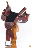 Child Treeless Horse Saddle Western American Leather Barrel Hilason