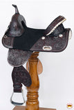 Hilason Western Horse Treeless Trail Barrel Racing American Leather Saddle