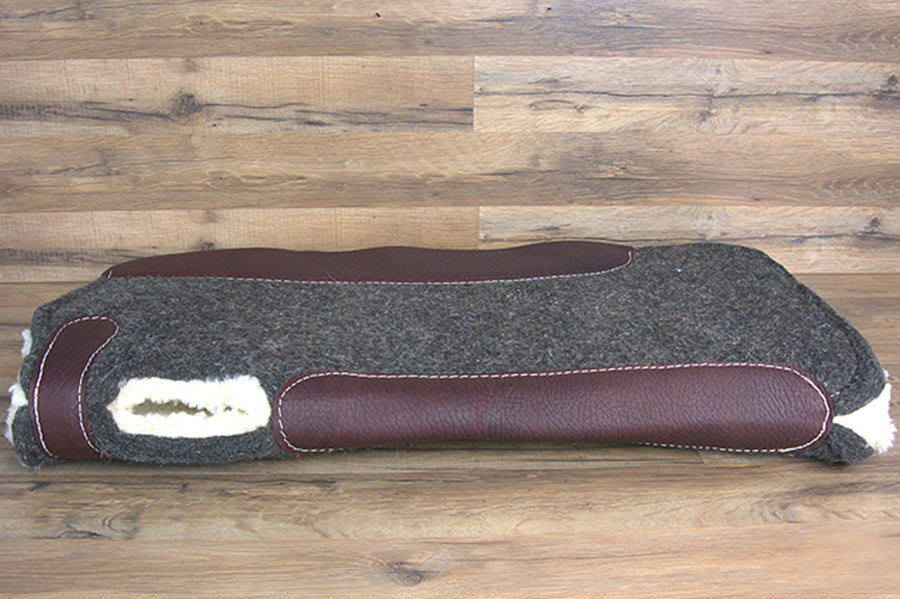 Wool Felt Horse Saddle Pad - 30 Length X 30 Width X 3/4 Thickness