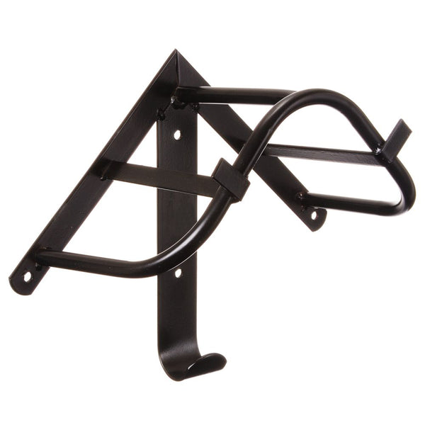 11” X 16” 6 1/2” Tough 1 Vinyl Coated Metal Trailer Harness Rack Black by Hilason – Cowboy and equestrian accessories
