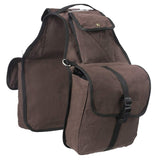 12 Inch. X 12 Inch. Tough 1 Heavy Nylon Waterproof Canvas Saddle Bag W/ 4 Inch.