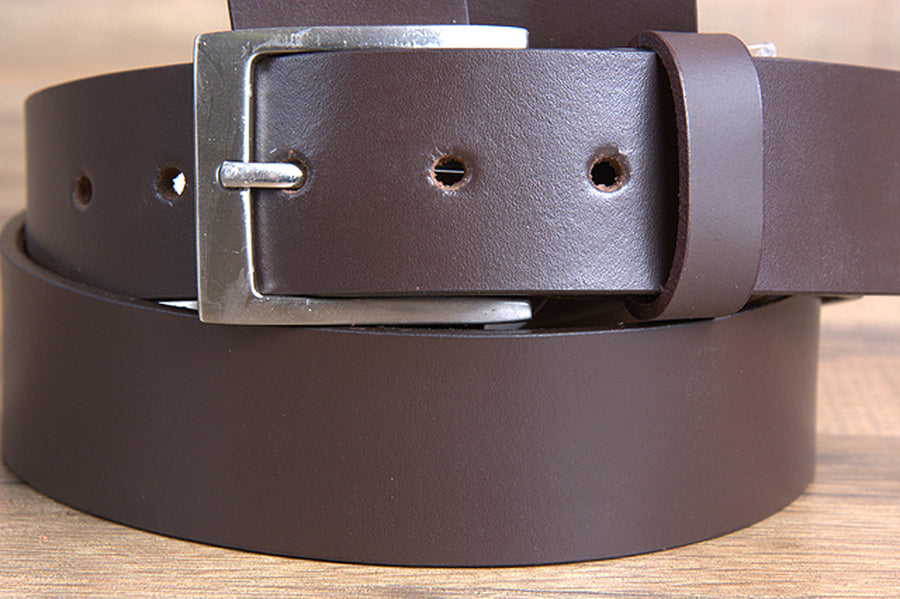 HILASON Western Genuine Leather Belt for Men Women Cowboy Cowgirl Handmade Unisex Full Grain Heavy Duty Jeans